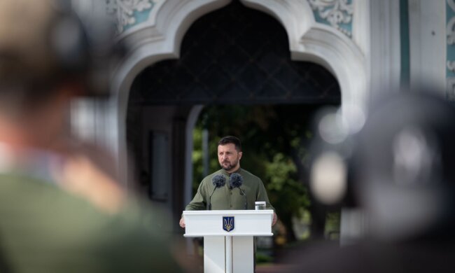 На Софійській площі відбулися урочистості до Дня Незалежності