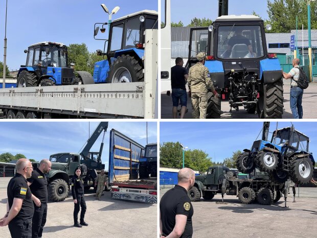 Митники столиці передали воїнам ЗСУ білоруську техніку, яка перебуває під санкціями