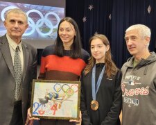 У столичному ліцеї провели зустріч з олімпійською чемпіонкою Іриною Геращенко