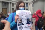 У Києві пройшла акція на підтримку санкцій проти режиму Лукашенка