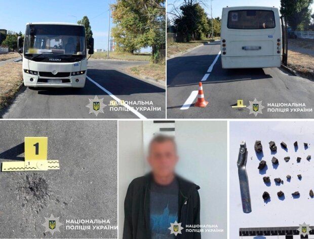 Конфлікт між маршрутчиками в Дарницькому районі закінчився вибухом осколкової гранати Ф-1