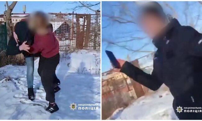 На Київщині дівчина-підліток побила іншу через хлопця руками та ногами по голові - "хлопці" спостерігали