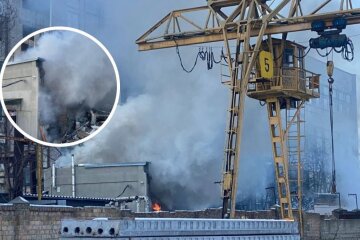 Шестеро людей під завалами, їх чути: з’явилися перші фото і відео наслідків вибуху у Києві