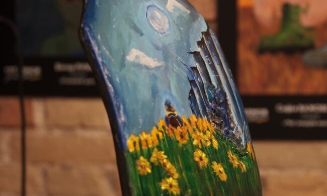 У Києві відкрилася виставка малюнків переможців конкурсу «ArtArmor Діти UA», які розписали бронеплити для військових