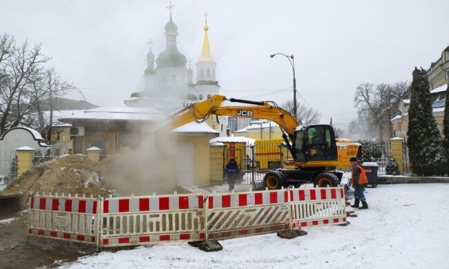 Десятки будинків в центрі Києва залишилися без опалення