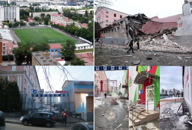 У мережі показали детально як саме постраждав київський стадіон ФК "Локомотив"
