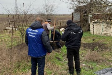 Тіла трьох цивільних, які загинули від російських обстрілів, знайшли на Херсонщині