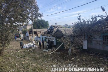 Російська ракета влучила в приватний сектор в Дніпрі