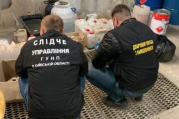 На Київщині вилучили понад пів тонни наркотиків та прекурсорів на 15 млн грн. (відео)