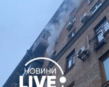 Сліпа жінка згоріла живцем у Києві (відео)