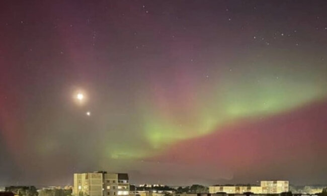 Що спричинило північне сяйво над Україною – пояснення астронома