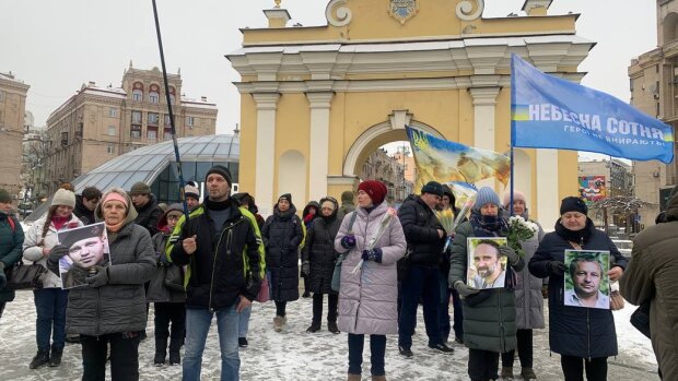 У Києві відбулася хода на честь Героїв Небесної Сотні