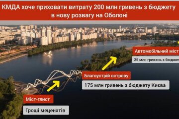 Будівництво столичного мосту-хвилі обійшлось в 10 разів дорожче, ніж планувалося