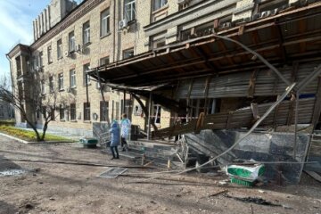 Внаслідок атаки постраждав Інститут отоларингології у Києві