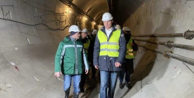 Віталій Кличко простежив за будівництвом гілки метро на Виноградар