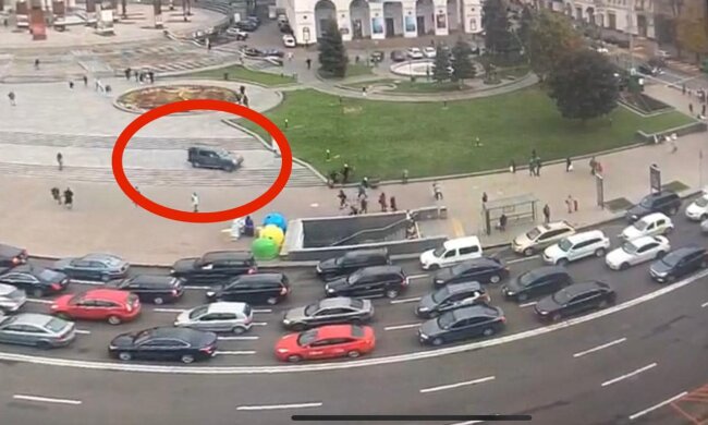 Автотроща на Майдані: Що буде з винуватцем ДТП