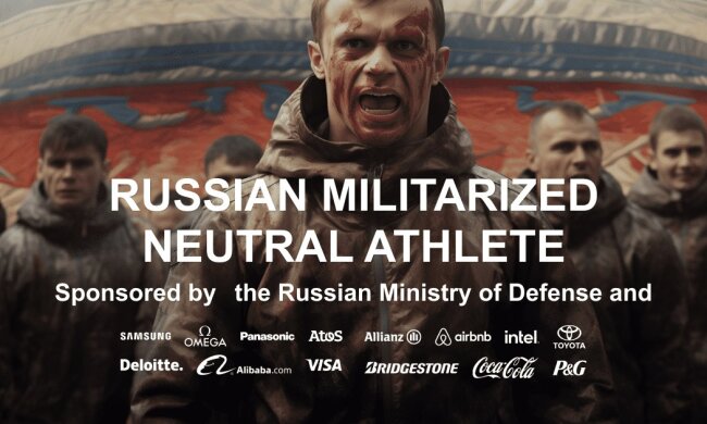 В Україні запустили проект #bloodyolimpics з метою змінити позицію МОК та недопустити рашистів до ОІ 2024