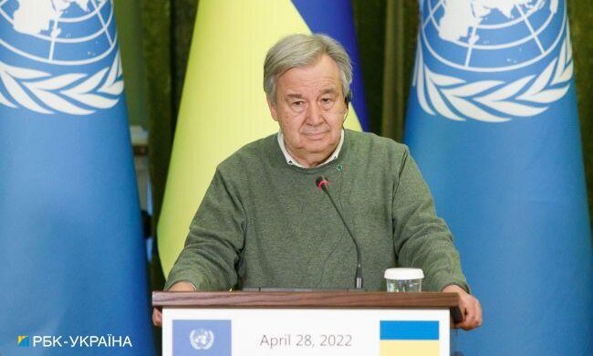 Генсек ООН приїде до Львова для зустрічі з Зеленським і Ердоганом