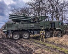 Українські військові захопили ракетно-гарматний комплекс РФ «Панцир-С1»