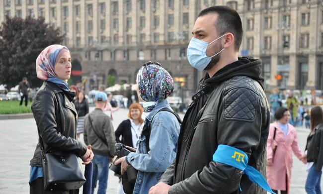 У Києві вшанували пам’ять жертв депортації кримських татар (відео)
