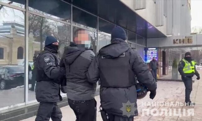 Під час мітингу ФОПів біля Ради поліція затримала двох протестувальників