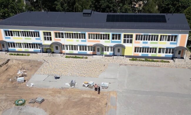 Відбудований дитсадок "Піноккіо" у Бородянці став повністю енергонезалежним