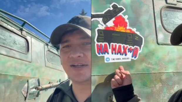Кім показав російський бронеавтомобіль “Тигр”, який викупив в окупантів (відео)