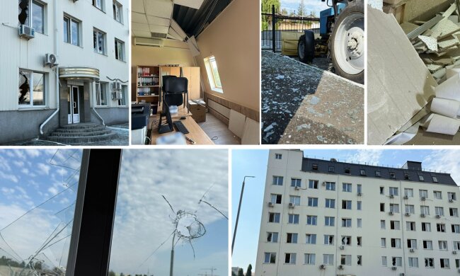 У Києві внаслідок російської атаки були пошкоджені будівля й автомобілі митниці