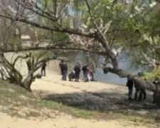 У київському водоймищі знайшли тіло утопленика (відео)