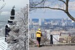 Минула зима стала третьою у рейтингу найтепліших у Києві — ЦГО ім. Б. Срезневського