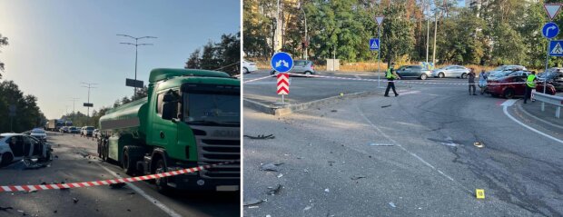 Смертельна ДТП за участі бензовозу і таксі - в Подільському районі загинула пасажирка