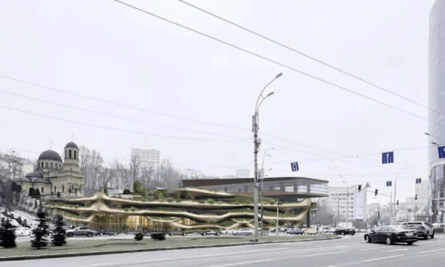 У центрі Києва планують побудувати 5-типоверховий паркінг