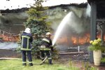 Унаслідок пожежі в Козині Київської області постраждали дві людини — ДСНС