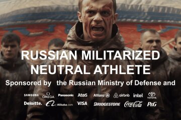 В Україні запустили проект #bloodyolimpics з метою змінити позицію МОК та недопустити рашистів до ОІ 2024
