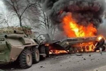 На Київщині окупанти вступили у бій зі своїми військами