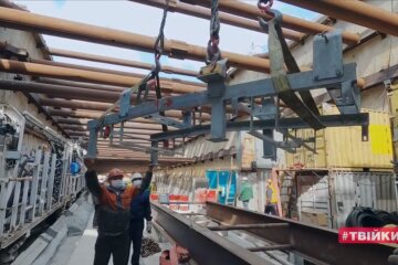 Кличко показав, як проходить будівництво метро на Виноградар (відео)