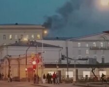 В росії заявили, що пожежа в Міноборони виникла через чайник