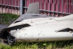 Ворожа атака на столицю: через падіння уламків БпЛА у Києві сталась ДТП із постраждалим та зайнялася недобудова