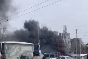 У Києві сталася пожежа на кіностудії Довженка на Шулявці