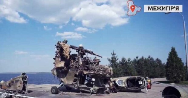 У військовій адміністрації показали атаку на Київ з гелікоптерів (відео)