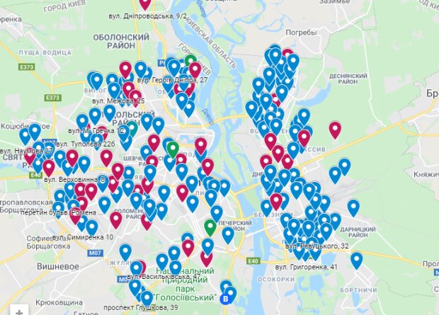 Спеціальна е-карта підкаже, де в Києві знайти найближчий бювет