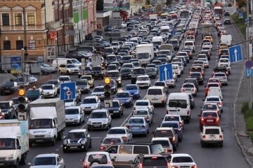 Затори у Києві збільшуються кожного року