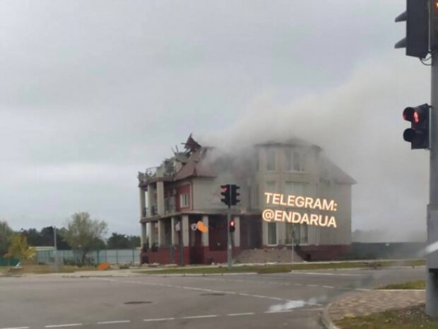 В Енергодарі “прилетіло” по готелю, який полюбляли окупанти і колаборанти – мер