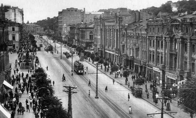 Хрещатик у Києві до початку Другої світової війни - архівні фото