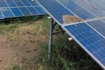 На Криворіжжі загарбники обстрілами розбили сонячну станцію