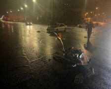 У Києві п’яний водій на Peugeot збив двох мотоциклістів - один з них загинув