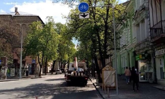 На Ярославовом Валу облаштують велосмугу