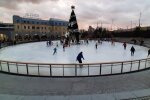 На території київської кондитерської фабрики відкрили ковзанку