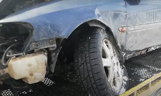 На Білоцерківщині п’яний водій покалічив поліцейського (відео)