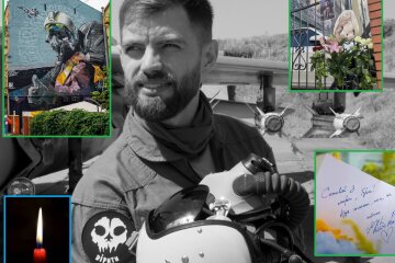 Кияни вшановують пам'ять загиблого пілота "Джуса", який захищав небо столиці — створили меморіал біля муралу "Привида Києва"
